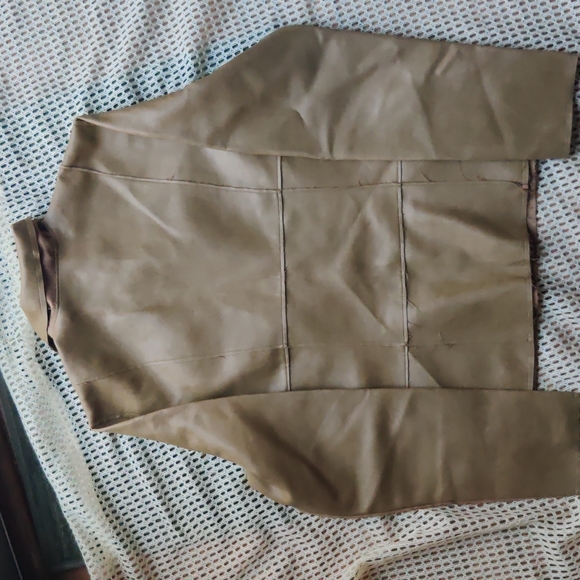 Women's Reversible Leather Coat - Picture 7 of 15